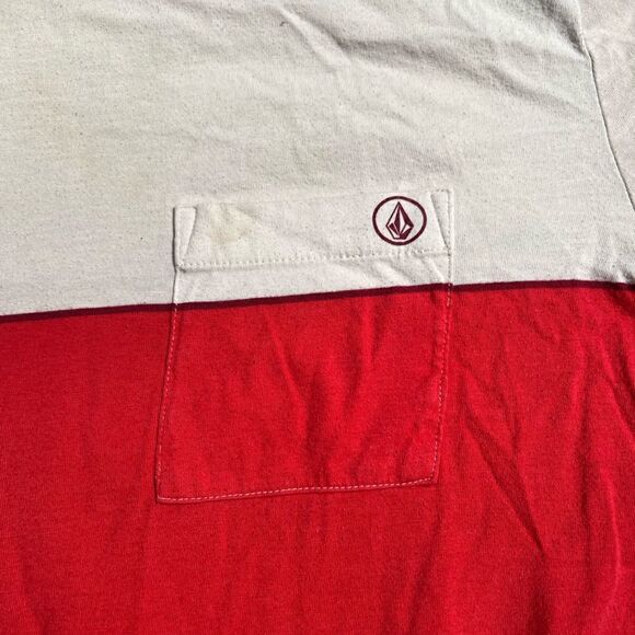 Volcom Striped Pocket T shirt - Picture 3 of 6